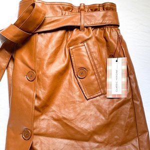 Forever 21 Light brown skirt with belt